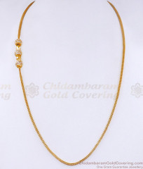 Beautiful White Stone Ball Type Gold Mugappu Chain Shop Online MCH1754 Beautiful White Stone Ball Type Gold Mugappu Chain Shop Online MCH1754