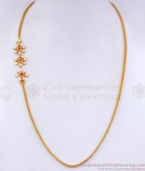 New Model Floral Design Ad Stone Gold Mugappu For Married Women MCH1761 New Model Floral Design Ad Stone Gold Mugappu For Married Women MCH1761