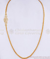 New Arrival White Stone Impon Peacock Design Mugappu Chain Design Online MCH1822