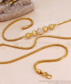 Beautiful Ball Type White Stone Gold Imitation Mugappu Thali Chain Design Online MCH1838