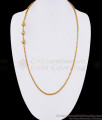 30 Inch Long Traditional Gold Imitation Ball Mugappu Saradu Chain Design MCH1895-Lg