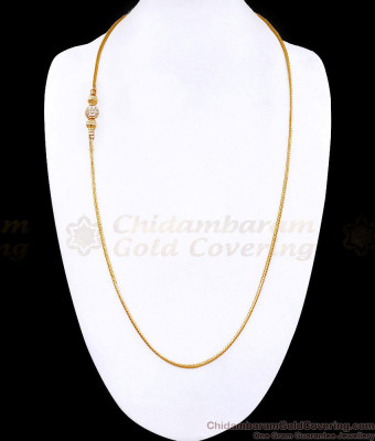 30 Inch Long 1 Gram Gold Ball Type Mugappu With Kodi Chain MCH1902-LG