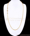 30 Inch Long Beautiful White Stone 3 Ball Gold Mugappu Thali Chain For Women MCH1915-LG