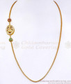 Traditional Lakshmi Motif Ad Stone Ball Mugappu Thali Chain MCH1972 Traditional Lakshmi Motif Ad Stone Ball Mugappu Thali Chain MCH1972