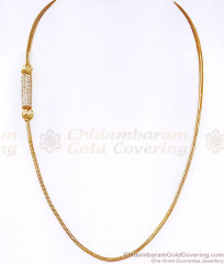 Beautiful White Stone Ball Mugappu Thali Chain Online MCH1979 Beautiful White Stone Ball Mugappu Thali Chain Online MCH1979