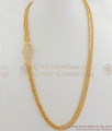 Two Line Impon Gold Mugappu Thali Chain For Womens Traditional Collection MCH268