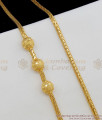 Trendy Gold Plated Regular Wear Mugappu Thali Kodi New Arrival Jewelry MCH336