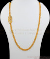 Trendy Single Line Gold Mugappu Chain AD White Impon Side Pendent MCH718