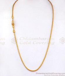 Traditional Multi Stone Side Pendant Gold Chain Thali Designer Set MCH1006