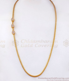 Trendy Double Color Side Pendant Gold Chain Shop Online MCH1010 Trendy Double Color Side Pendant Gold Chain Shop Online MCH1010