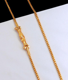 Traditional Gold Plated Mugappu Srilankan Thali Chain MCH1308 Traditional Gold Plated Mugappu Srilankan Thali Chain MCH1308