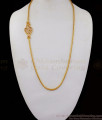 New Arrival White Stone Peacock Gold Mugappu Chain MCH855