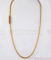 Three Color AD Stone Spiral Design Gold Mugappu Chains MCH922