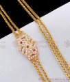 Two Line Impon Mugappu Design For Married Women Thali Chain MCH947
