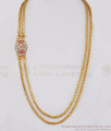 Two Line Impon Dollar Mugappu Thali Gold Chain Married Womens MCH978