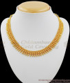 Gold Plated Traditional Mullaipoo Malai Choker Necklace NCKN1003