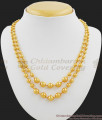 Multi Line Real Gold Jewelry Like Necklace Design NCKN1019