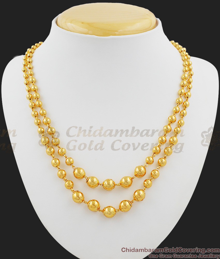 Multi Line Real Gold Jewelry Like Necklace Design NCKN1019 Multi Line Real Gold Jewelry Like Necklace Design NCKN1019