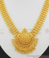 Gold Inspired Mango Leaf Necklace For Womens NCKN1037