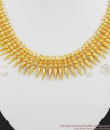 Traditional Gold Plated Mullai Poo Choker Necklace NCKN1041