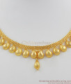 Light Weight Gold Mango Necklace Design For Womens NCKN1080