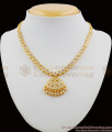 Full AD White Stone Impon Necklace Bridal Jewellery Collections NCKN1099 Full AD White Stone Impon Necklace Bridal Jewellery Collections NCKN1099