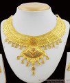 Grand Enamel Forming Gold Choker Design Necklace Set With Earrings Online NCKN1123 Grand Enamel Forming Gold Choker Design Necklace Set With Earrings Online NCKN1123