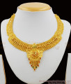 Bridal Jewellery Gold Enamel Forming Necklace Set With Earrings Special Offer NCKN1124