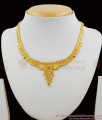 Wedding Necklace Combo Set Forming Enamel Jewellery Light Weight Gold NCKN1131