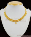 Mango Leaf With Beads Attigai Close Necklace Pattern Trendy New Collection NCKN1282