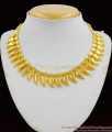 Tribal Touch Mango Leaf Choker Model Trendy Necklace Latest Fashion NCKN1284