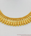 Kerala Gold Mullai Design Bridal Choker Pattern Necklace Collection NCKN1322