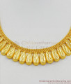 Aspiring Kerala Gold Mullai Pattern Bridal Necklace Net Design Jewelry NCKN1324