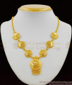 Traditional One Gram Gold New Model Necklace One Year Guaranteed Jewelry NCKN1345