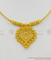 Creative Craft Work Gold Plated Fashion Dollar Necklace Online Design NCKN1347