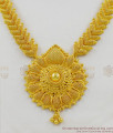 Grand Bridal Design Gold Plated Net Pattern Big Dollar Kerala Necklace Jewelry NCKN1357