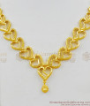 Fancy Heart Model Gold Plated Necklace Loved Valentines Gift NCKN1399 Fancy Heart Model Gold Plated Necklace Loved Valentines Gift NCKN1399