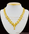 Adorable Heart Design Gold Imitation Necklace Collection For Valentines Gift NCKN1400