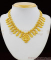 Ladies Beautiful Gold Plated Bridal Necklace Collection At Lowest Price NCKN1409