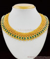 Grand Heavy First Quality Palakka Gold Necklace Choker Kerala Design Bridal Jewellery NCKN1425