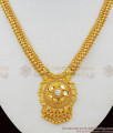 Traditional Beaded Necklace One Gram Gold Finish Guarantee Jewelry NCKN1467
