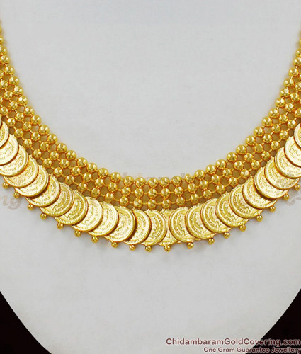 Heavy Christian Kasu Necklace Without 