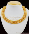 Luxury Collections Real Gold Design Diamond Choker Necklace NCKN1474