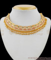 Supreme Handmade Gold Choker Impon Attigai Gati Stone Collections NCKN1512