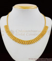  Light Weight Close Neck Gold Beads Inspired One Gram Necklace NCKN1553