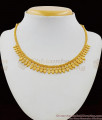 Light Weight Kerala Traditional Gold Leaf Necklace Collections NCKN1556