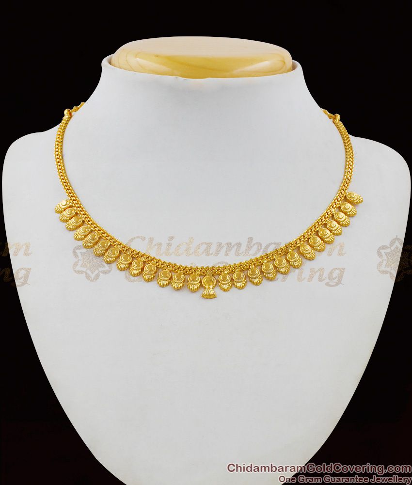 Trendy Light Weight Kerala Necklace Patterns For Functions NCKN1564