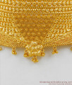 Luxury Flower Mehndi Design Gold Finish Full Neck Choker For Grand Attire NCKN1572