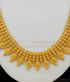 Fancy Flower Kerala Style Gold Plated Necklace New Arrival Jewelry With Discount NCKN1591 