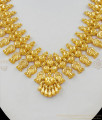 South Indian Bridal Collection Mullaipoo Model Gold Plated Necklace Online Shopping NCKN1592